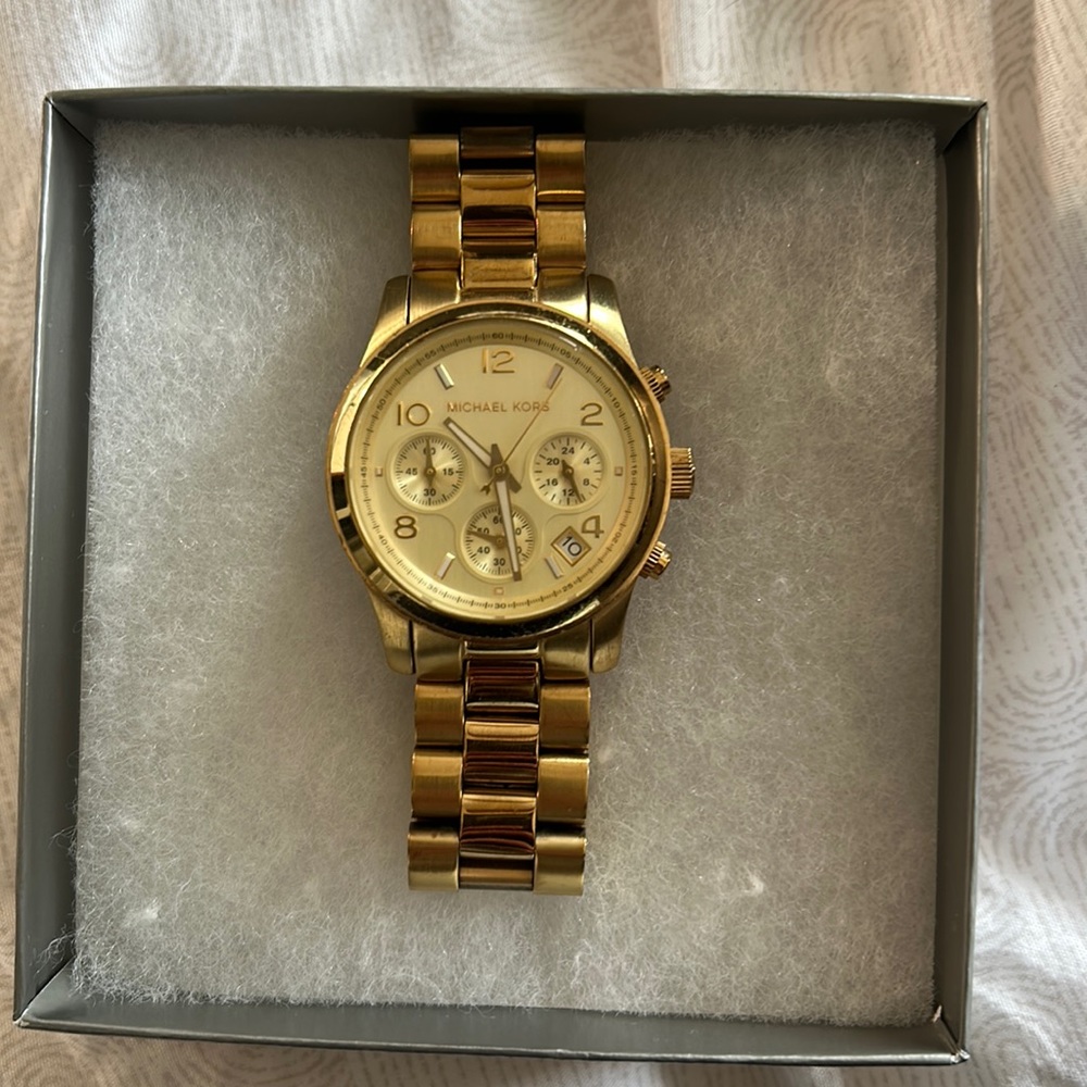 Michael Kors Gold Watch